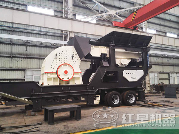 車載流動碎石機_嗑石機廠區(qū)