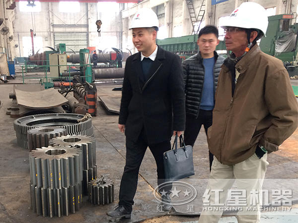 用戶來廠參觀圖