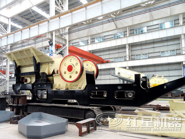 汽車式流動粉碎機