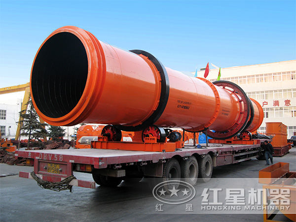 煤灰烘干機發貨現場