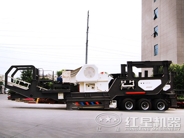 日產2000方河石破碎篩分一體機廠區發貨圖 日產2000方河石破碎篩分一體機廠區發貨圖