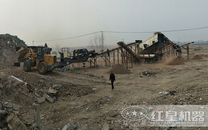 移動(dòng)式城市固體垃圾破碎站