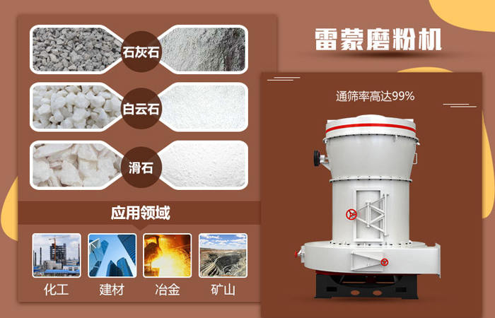 雷蒙磨粉機適用范圍 雷蒙磨粉機適用范圍