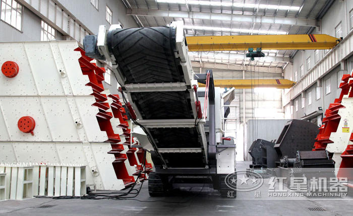 履帶移動嗑石機廠區圖 履帶移動嗑石機廠區圖