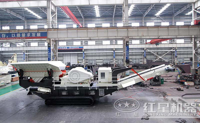 履帶移動式破碎機成品圖 履帶移動式破碎機成品圖