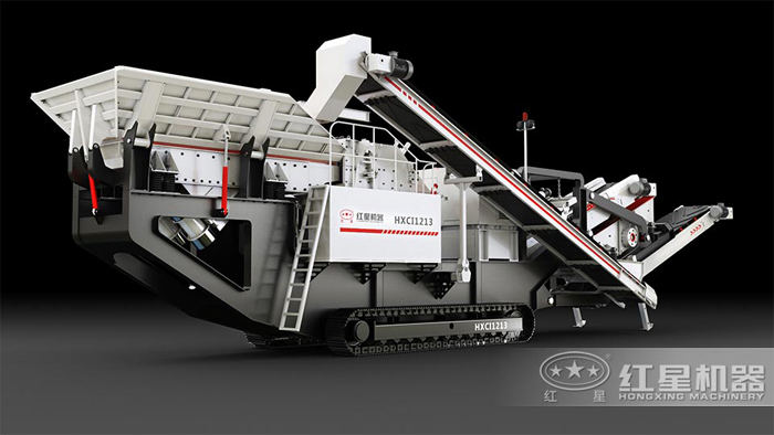 可移動建筑垃圾粉碎機平面圖 可移動建筑垃圾粉碎機平面圖