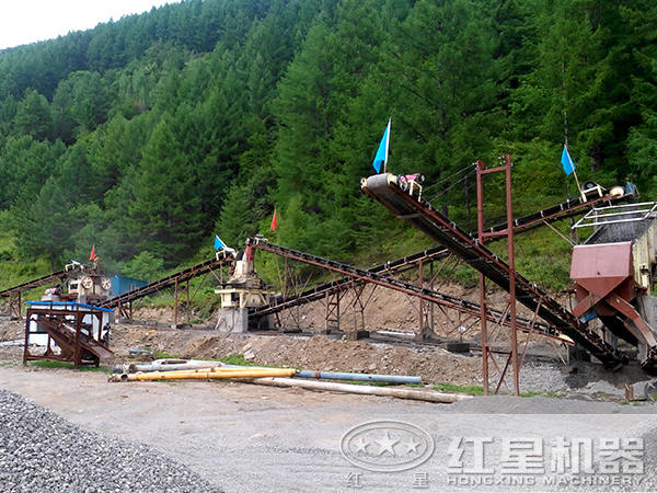 砂料石子生產線