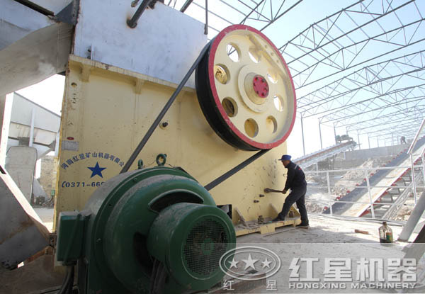 大型顎破安裝現場 大型顎破安裝現場