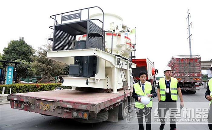 紅星機(jī)器固定磨沙機(jī)發(fā)貨了
