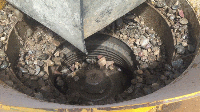 圓錐破破碎物料細節(jié)