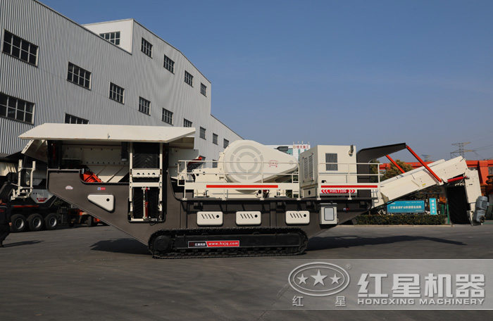履帶顎式移動破碎站 履帶顎式移動破碎站