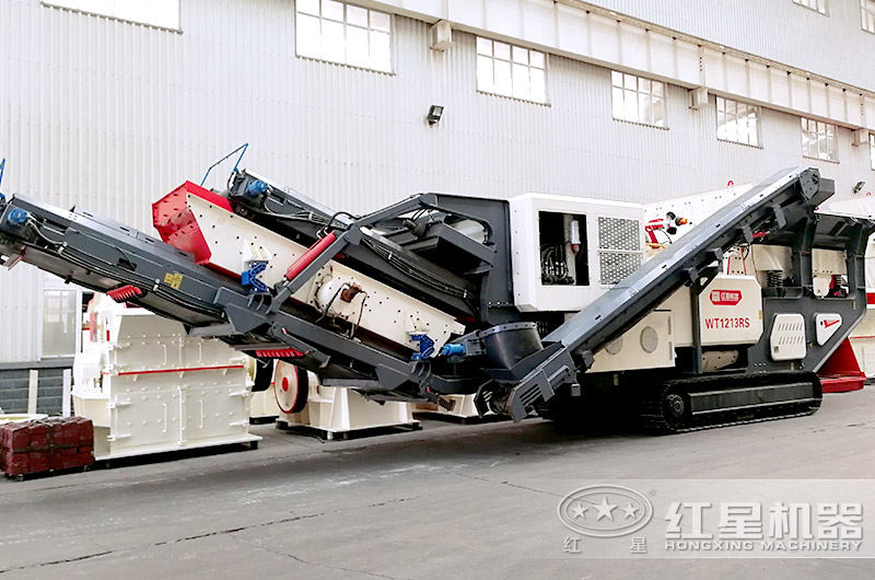 履帶式移動破碎機