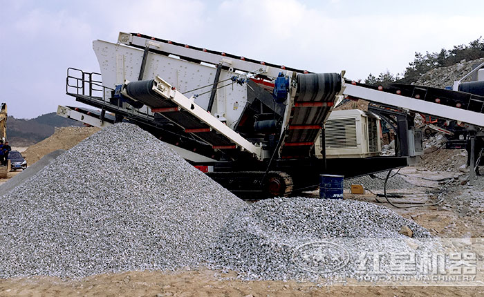 紅星配置的履帶式移動生產線