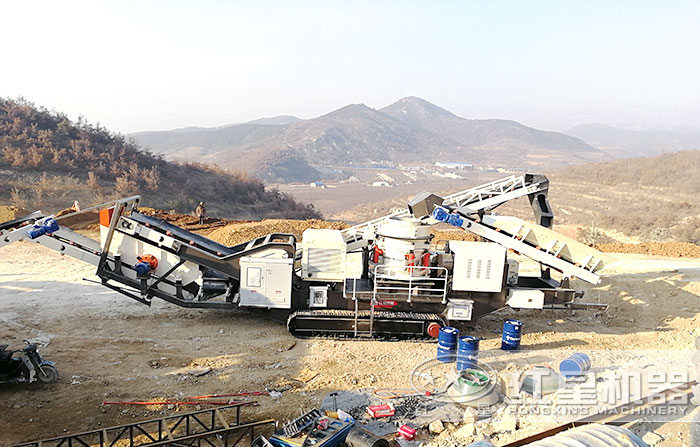 履帶破碎機全套設備 履帶破碎機全套設備