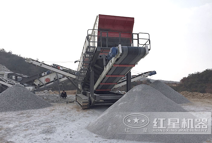 履帶移動制砂機(jī)