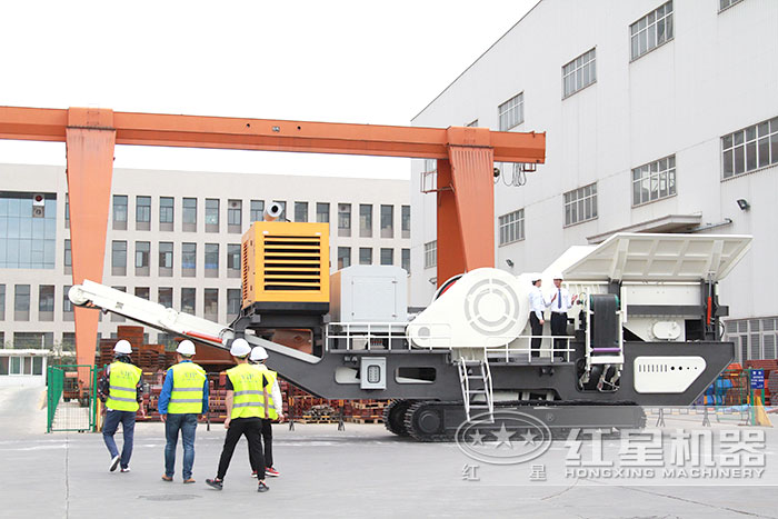 用戶參觀建筑垃圾處理設(shè)備 用戶參觀建筑垃圾處理設(shè)備