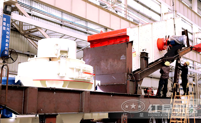 移動小型打沙機圖