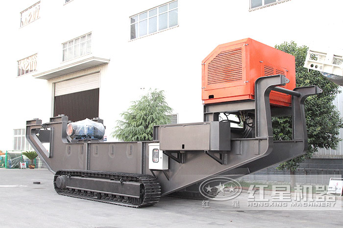 全自動(dòng)移動(dòng)式履帶建筑垃圾破碎機(jī)配置電機(jī)