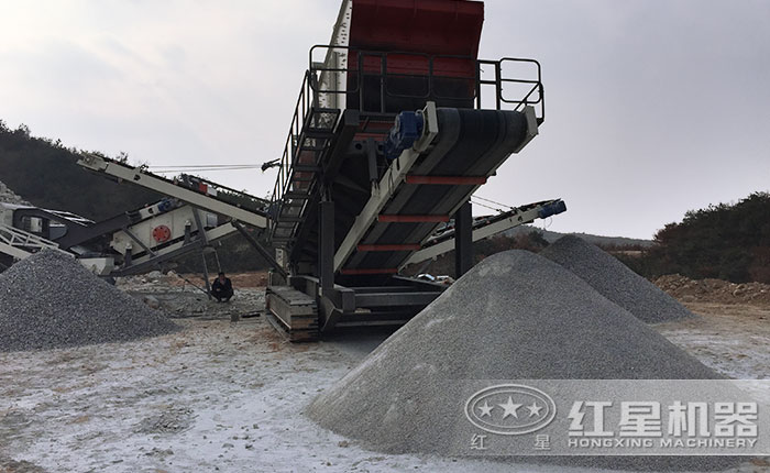 履帶配置的移動(dòng)石料生產(chǎn)線 履帶配置的移動(dòng)石料生產(chǎn)線