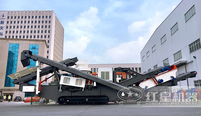 搭載圓錐破碎機(jī) 搭載圓錐破碎機(jī)