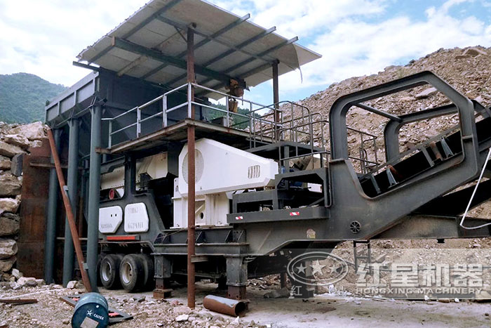 搭載顎式破碎機