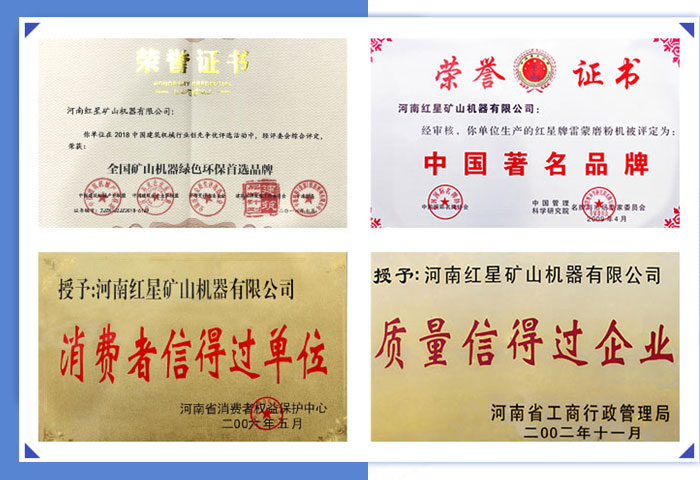 紅星機(jī)器榮譽(yù)證書 紅星機(jī)器榮譽(yù)證書