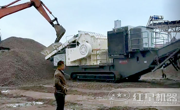 履帶細碎制砂機 履帶細碎制砂機