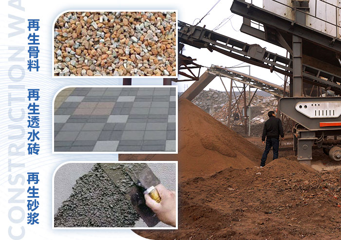 建筑垃圾粉碎制品 建筑垃圾粉碎制品