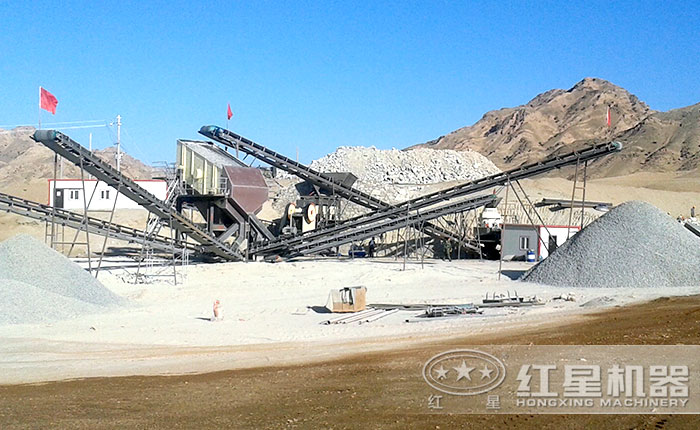 時產30方石子破碎生產線布局 時產30方石子破碎生產線布局