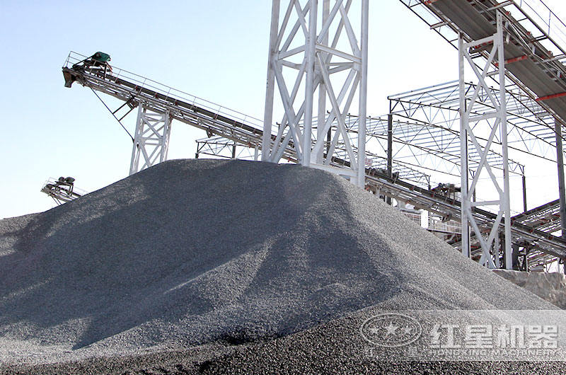 石子制沙現場 石子制沙現場