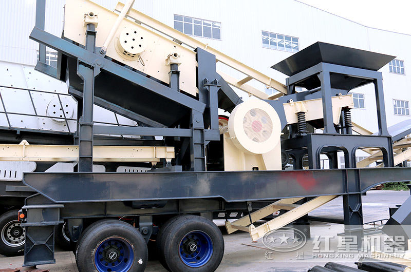 簡易版小型移動顎式破碎機 簡易版小型移動顎式破碎機