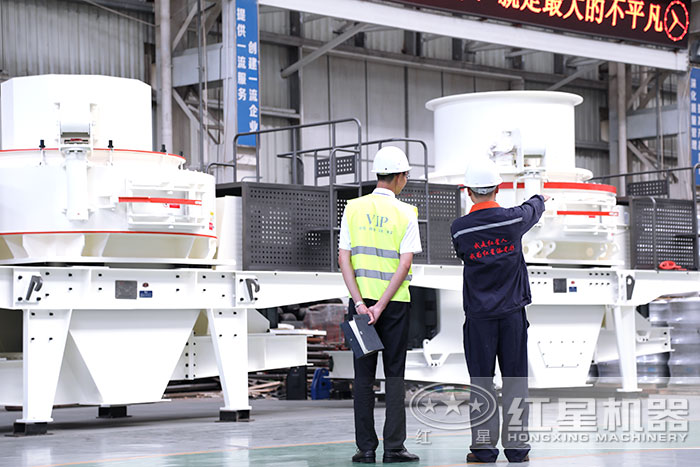 石灰石制砂機車間參觀講解 石灰石制砂機車間參觀講解