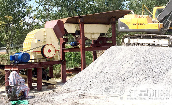 PCZ錘式破碎機現(xiàn)場