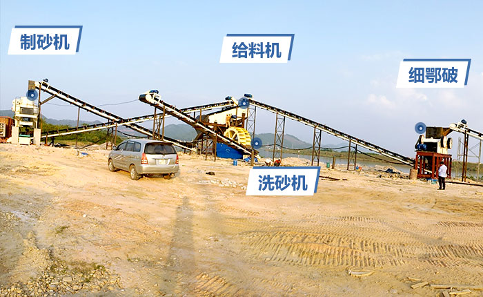 采石場制砂生產(chǎn)線