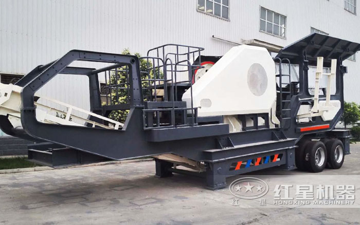 鄂破車載移動粹石機 鄂破車載移動粹石機