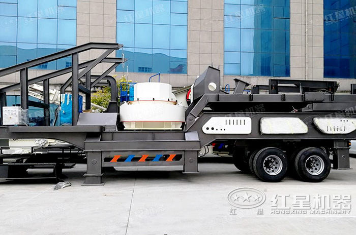 沖擊式車載移動粹石機 沖擊式車載移動粹石機