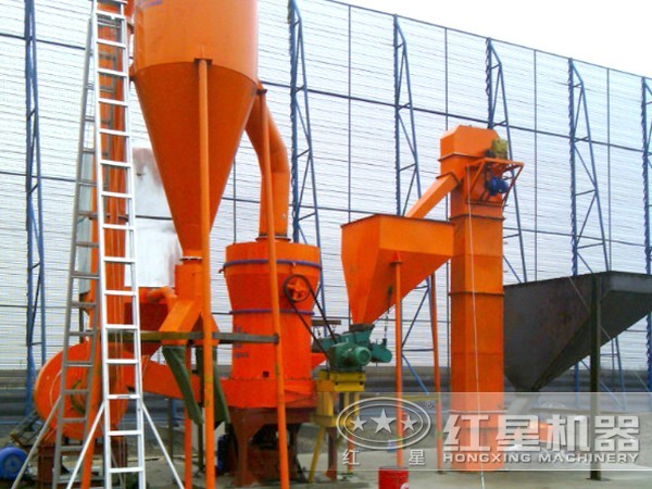 新型葉臘石磨粉生產線