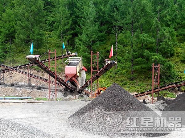 日產500方石子生產線環(huán)保