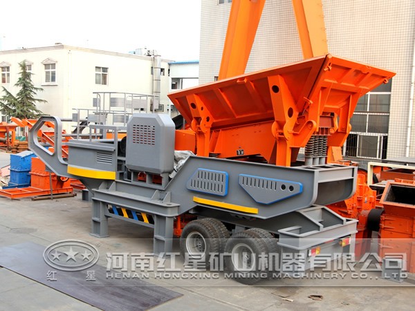 輪胎顎破移動(dòng)破碎站產(chǎn)品特點(diǎn)
