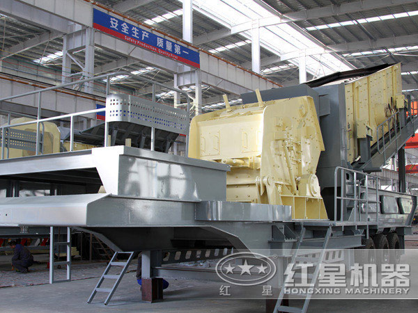 輪胎反擊破移動破碎站 