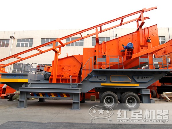 移動制砂破碎站
