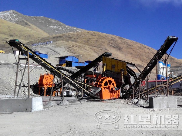 濕法硅沙制砂生產(chǎn)線