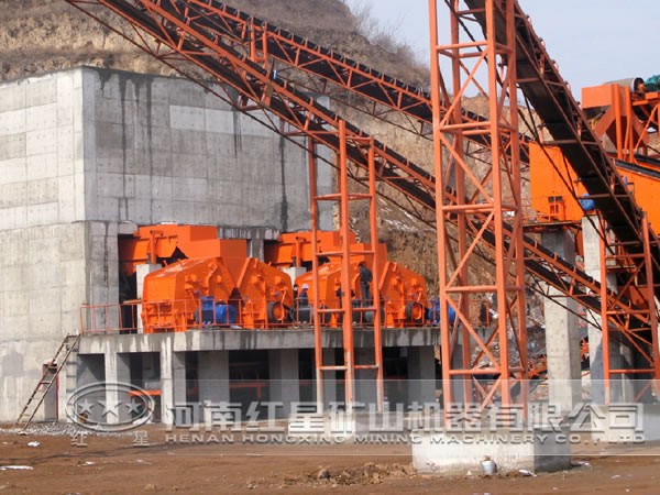 時(shí)產(chǎn)400噸花崗巖生產(chǎn)線工藝流程