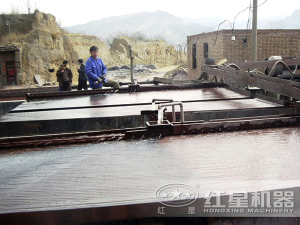 金礦浮選工藝現場