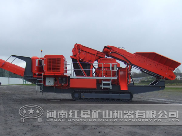 履帶式圓錐破碎移動站